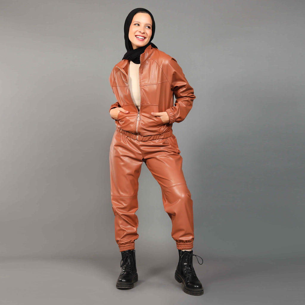 Trouser-Leather-CAMEL