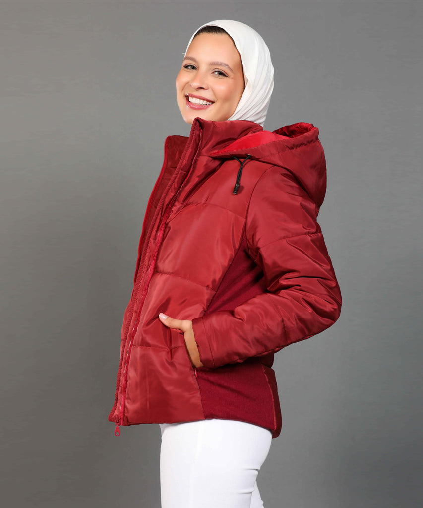 Jacket-Waterproof-BURGUNDY