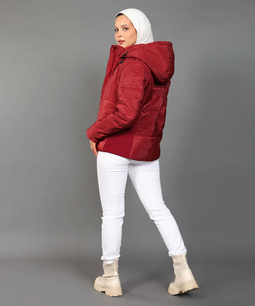 Jacket-Waterproof-BURGUNDY