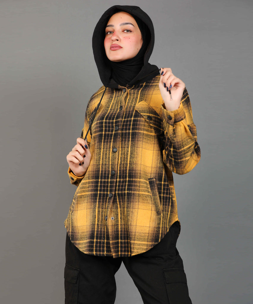 Shirt-Wool-MUSTARD