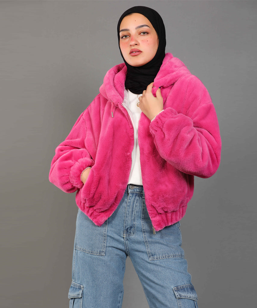 Jacket-Fur-FUCSHIA
