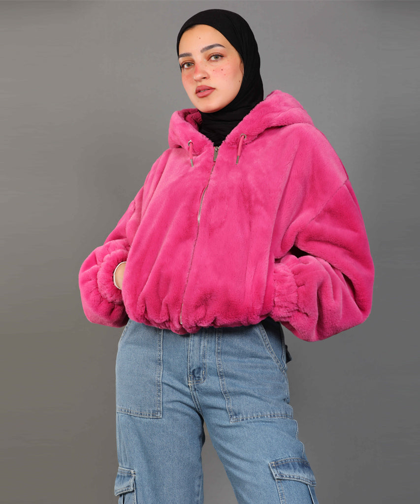 Jacket-Fur-FUCSHIA