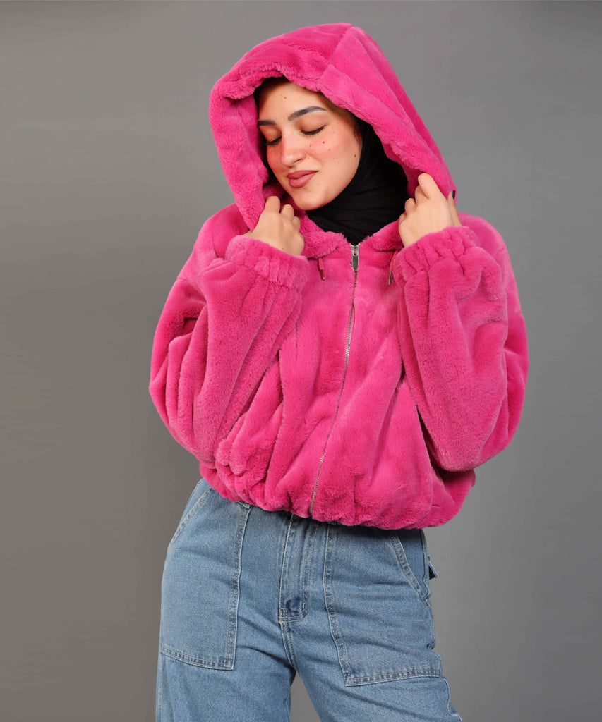 Jacket-Fur-FUCSHIA