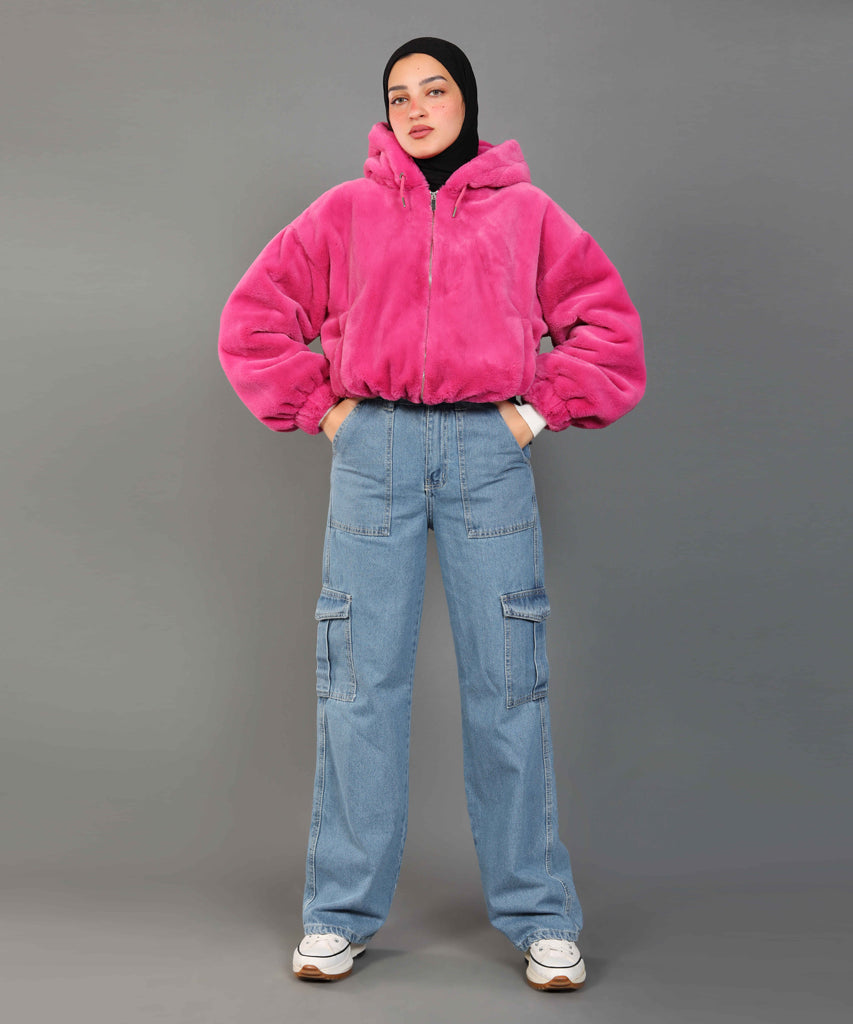 Jacket-Fur-FUCSHIA