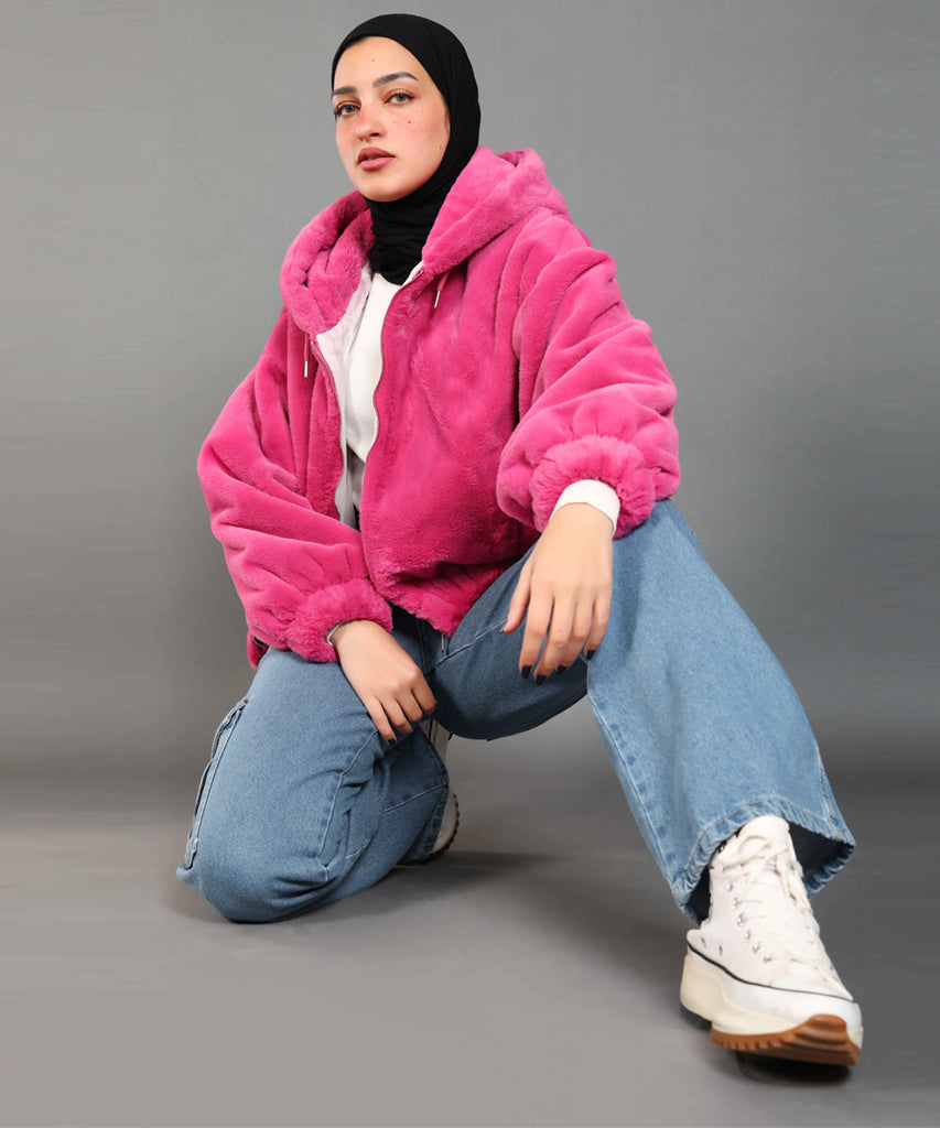 Jacket-Fur-FUCSHIA