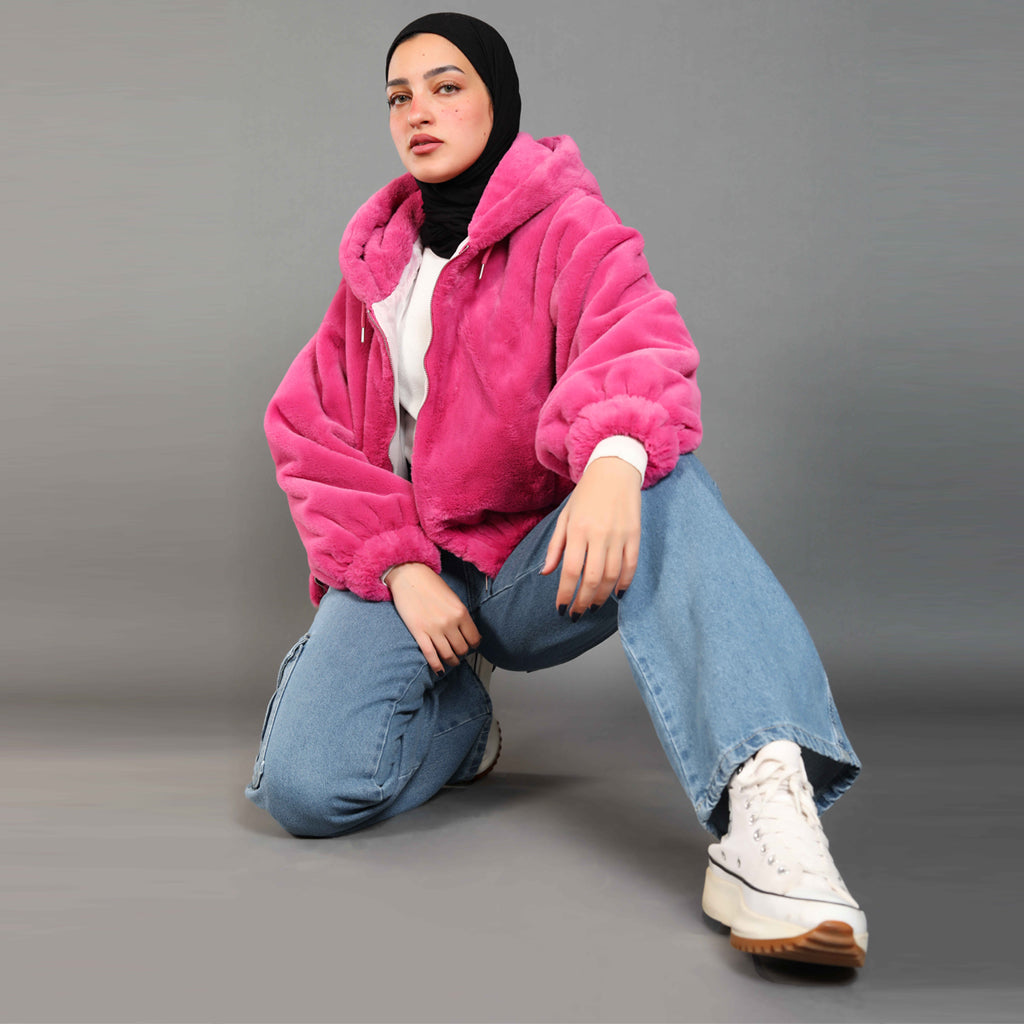 Jacket-Fur-FUCSHIA