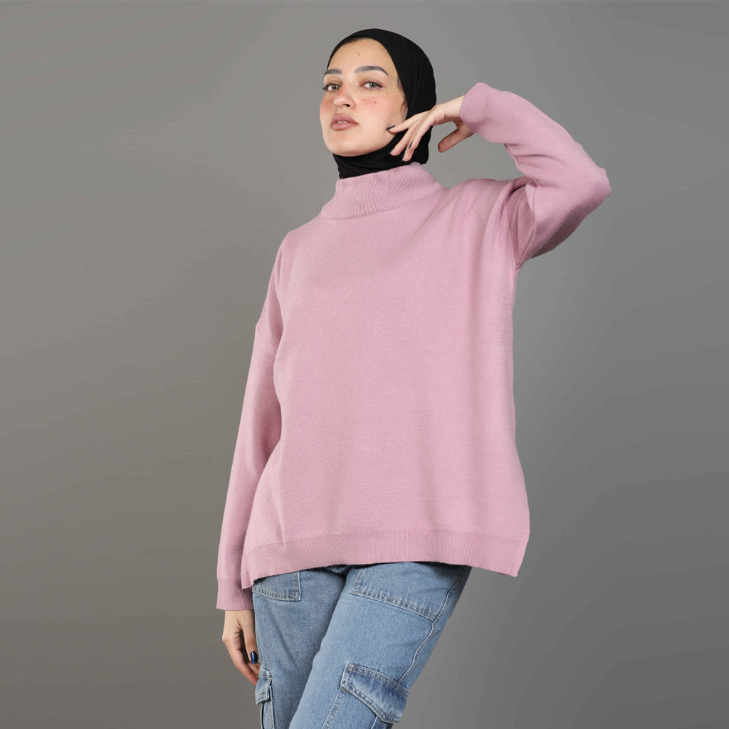 بلوفر-تريكو-موف