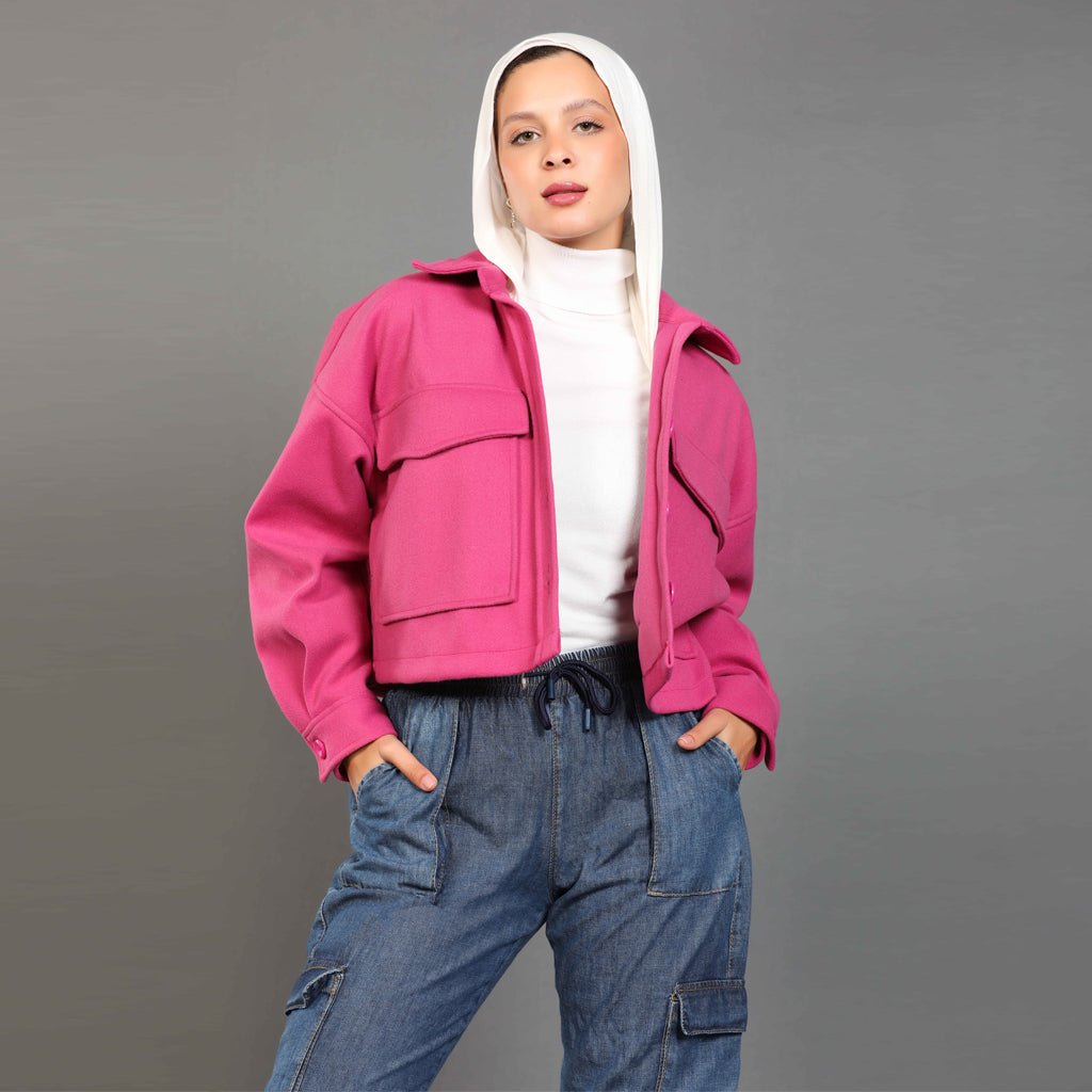 Jacket-Felt-FUCSHIA