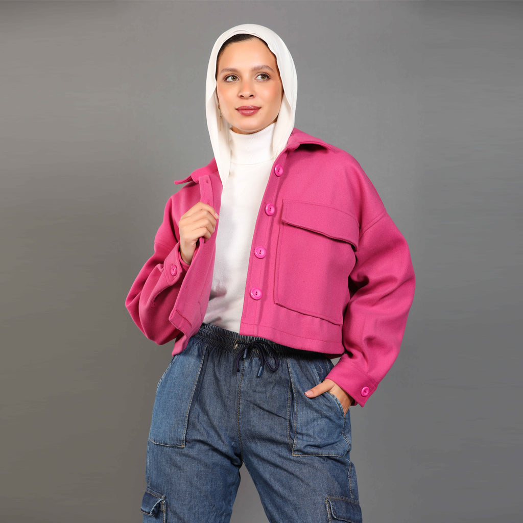 Jacket-Felt-FUCSHIA
