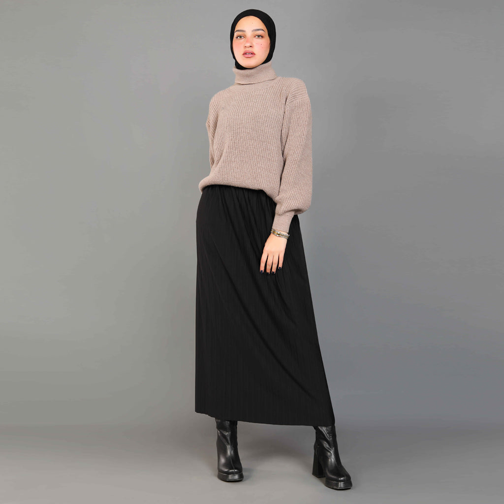 بلوفر-تريكو-كافيه