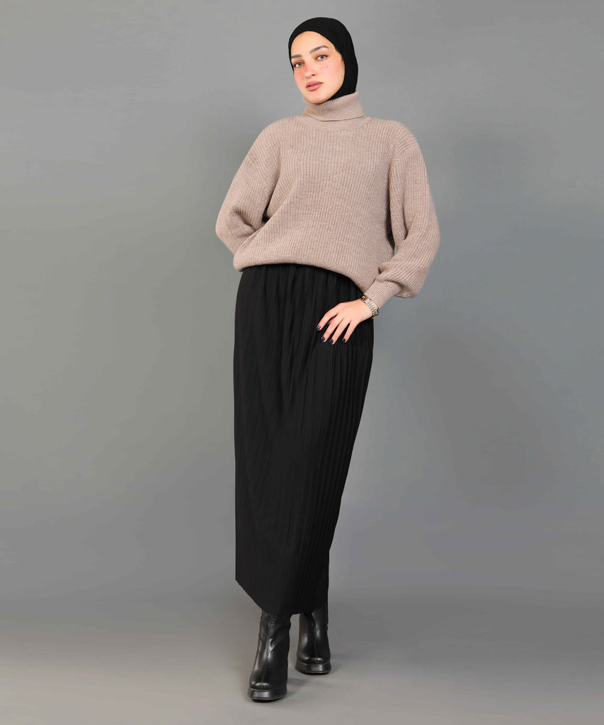 بلوفر-تريكو-كافيه