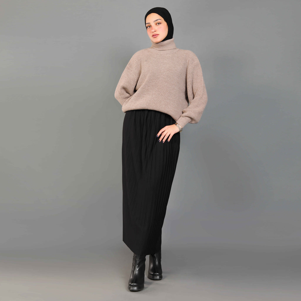 بلوفر-تريكو-كافيه