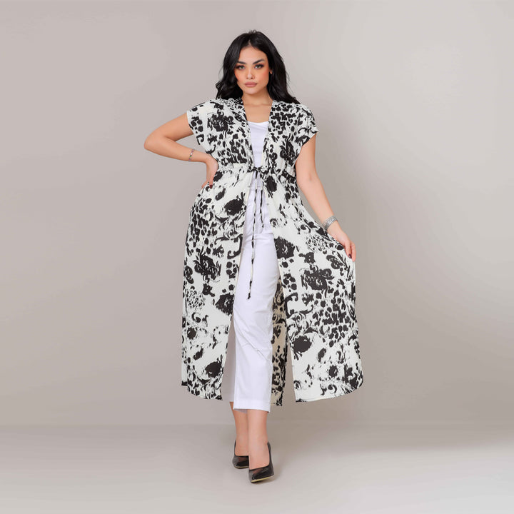 Cardigan-Chiffon-OF WHITE