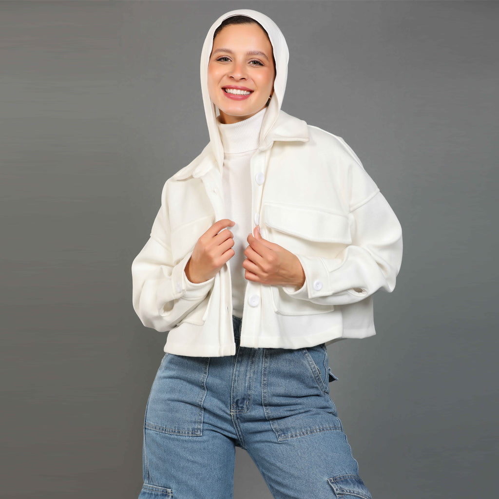 Jacket-Felt-WHITE