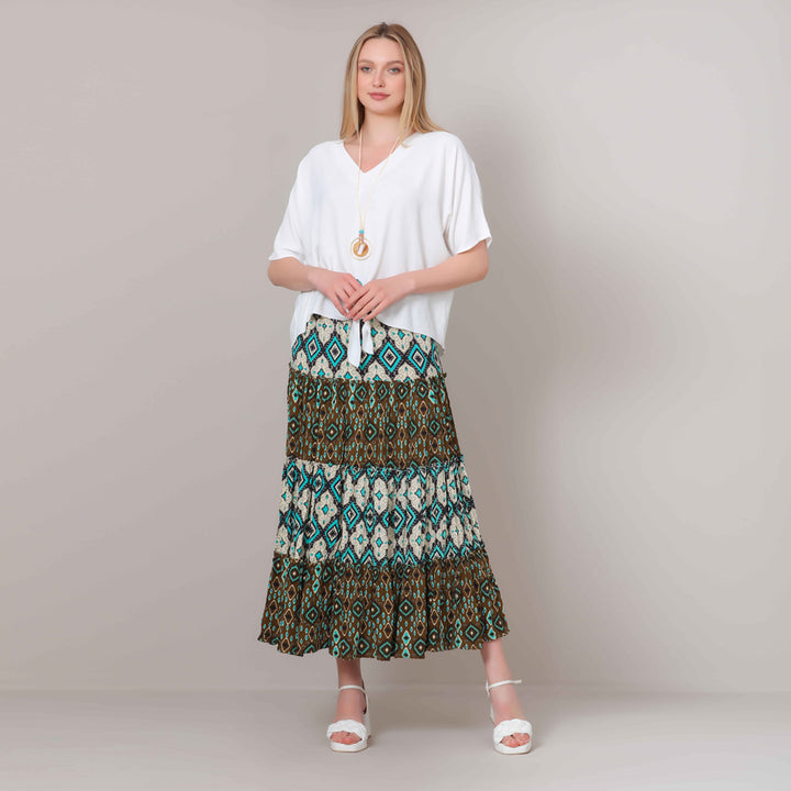 Blouse-Cotton Viscose-WHITE