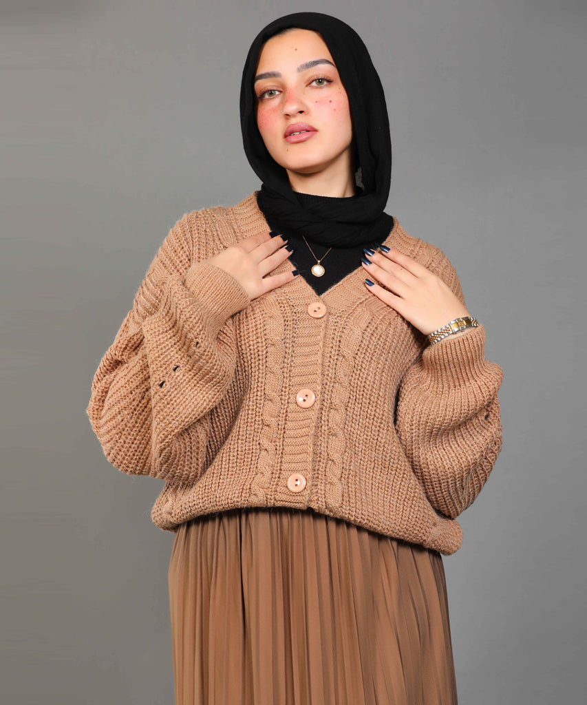 Cardigan-Knit-CAFFE