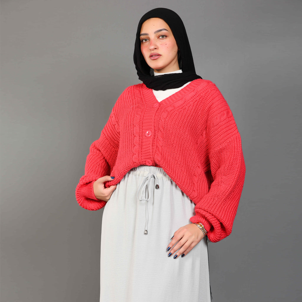 Cardigan-Knit-FUCSHIA