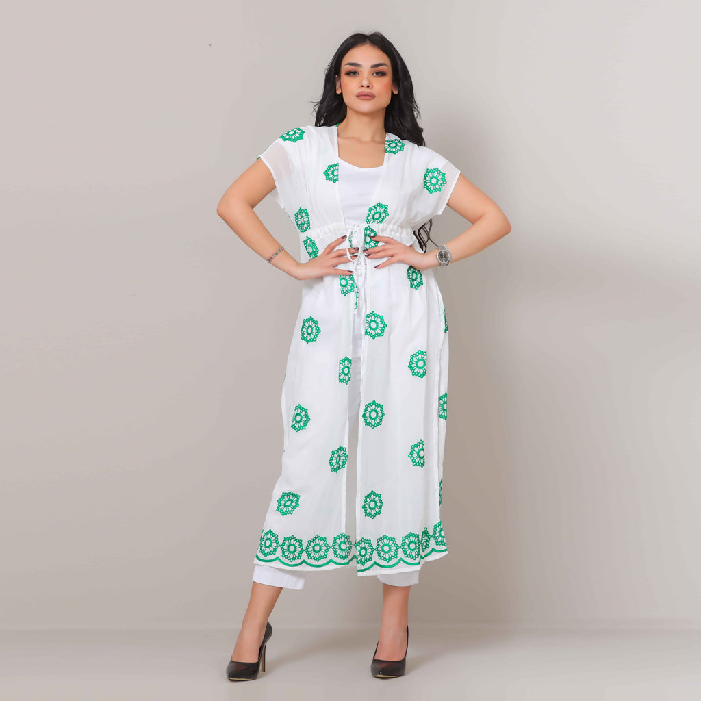 Cardigan-Chiffon-GREEN