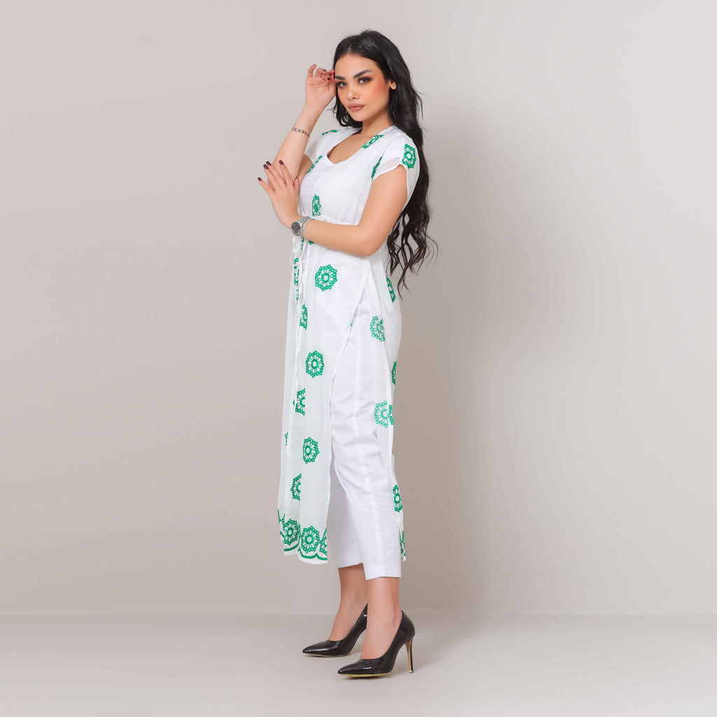 Cardigan-Chiffon-GREEN