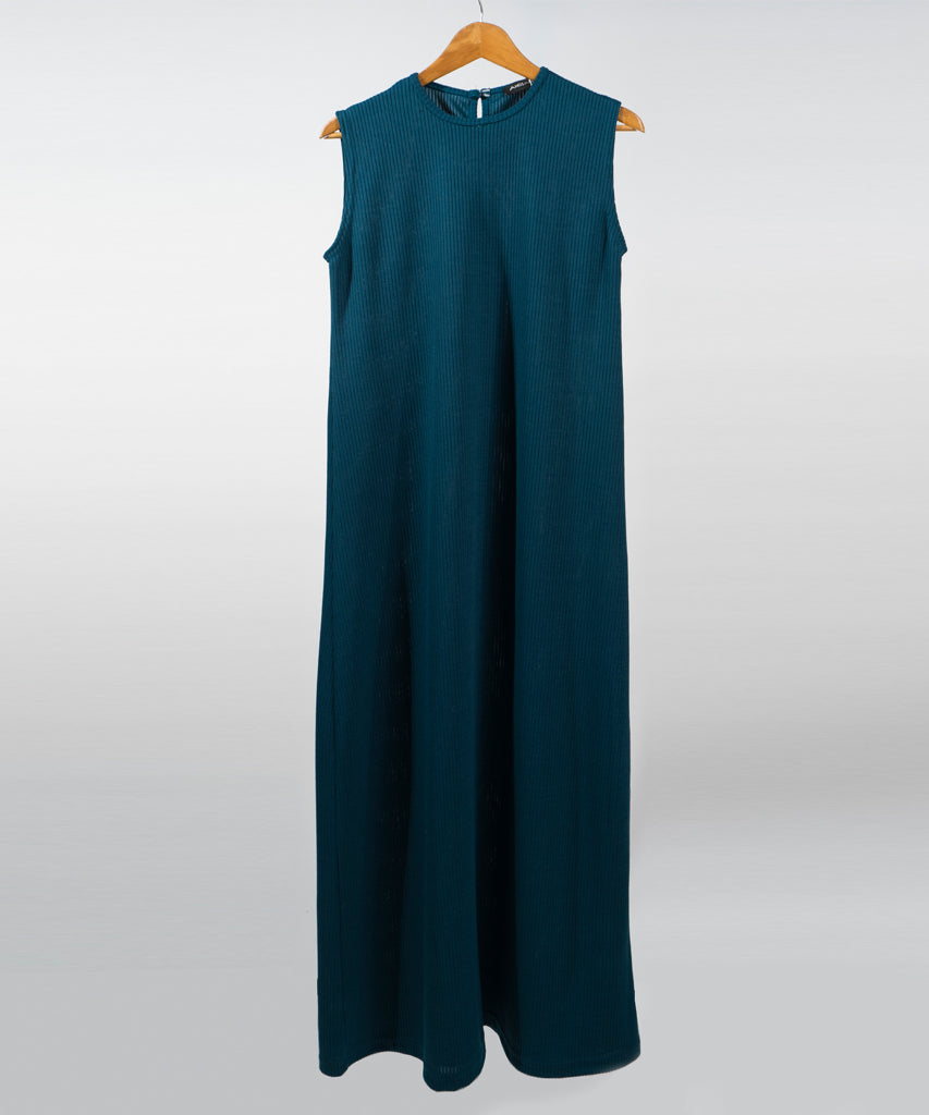 Dress-Rib Knit-PETROLE