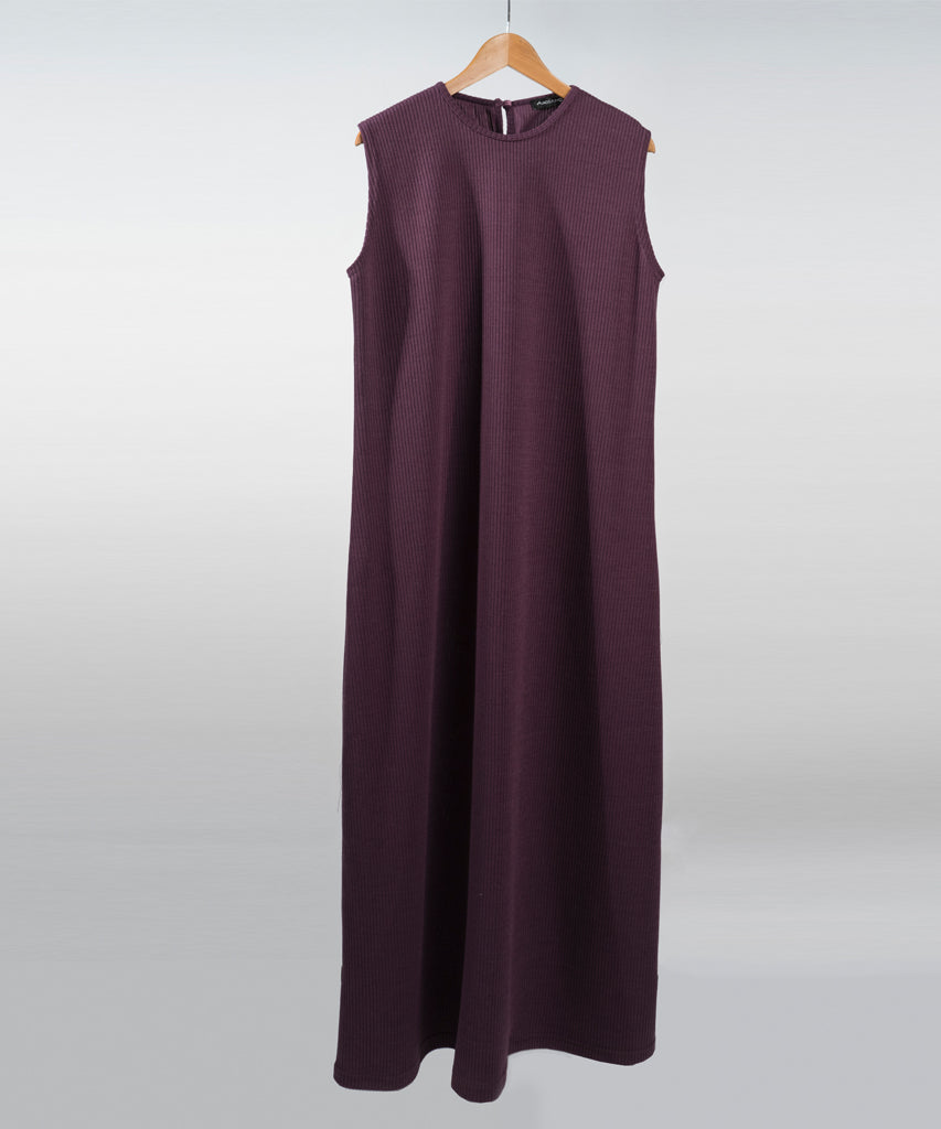 Dress-Rib Knit-PURPLE