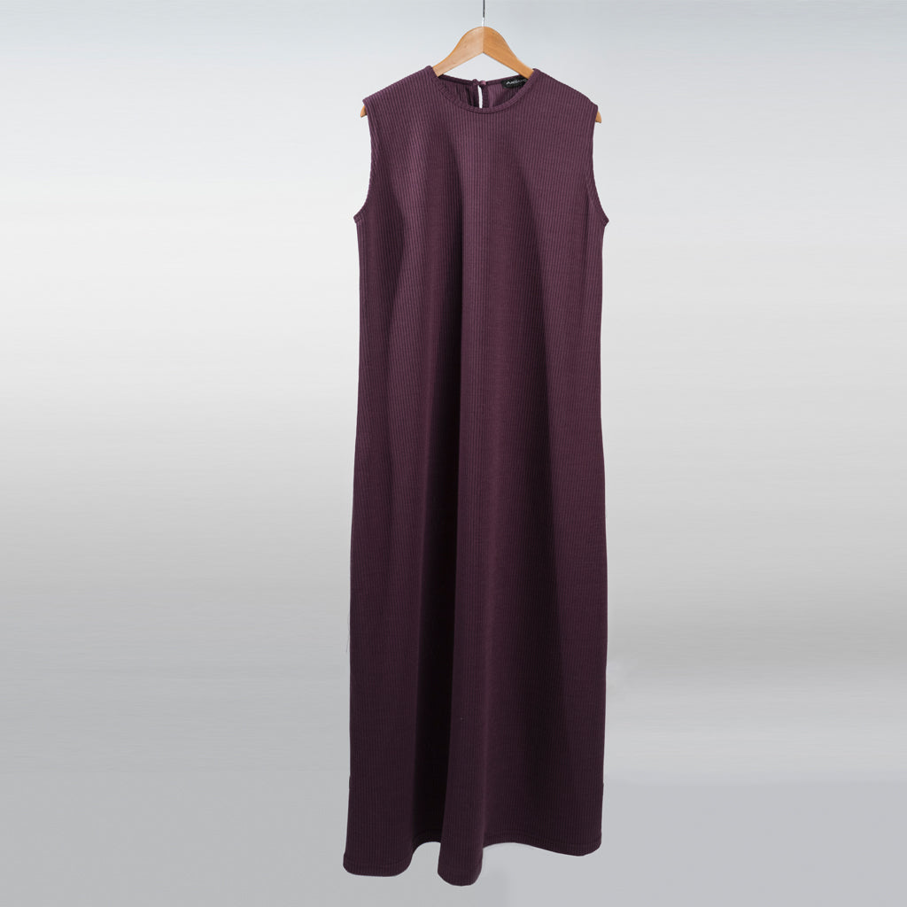 Dress-Rib Knit-PURPLE