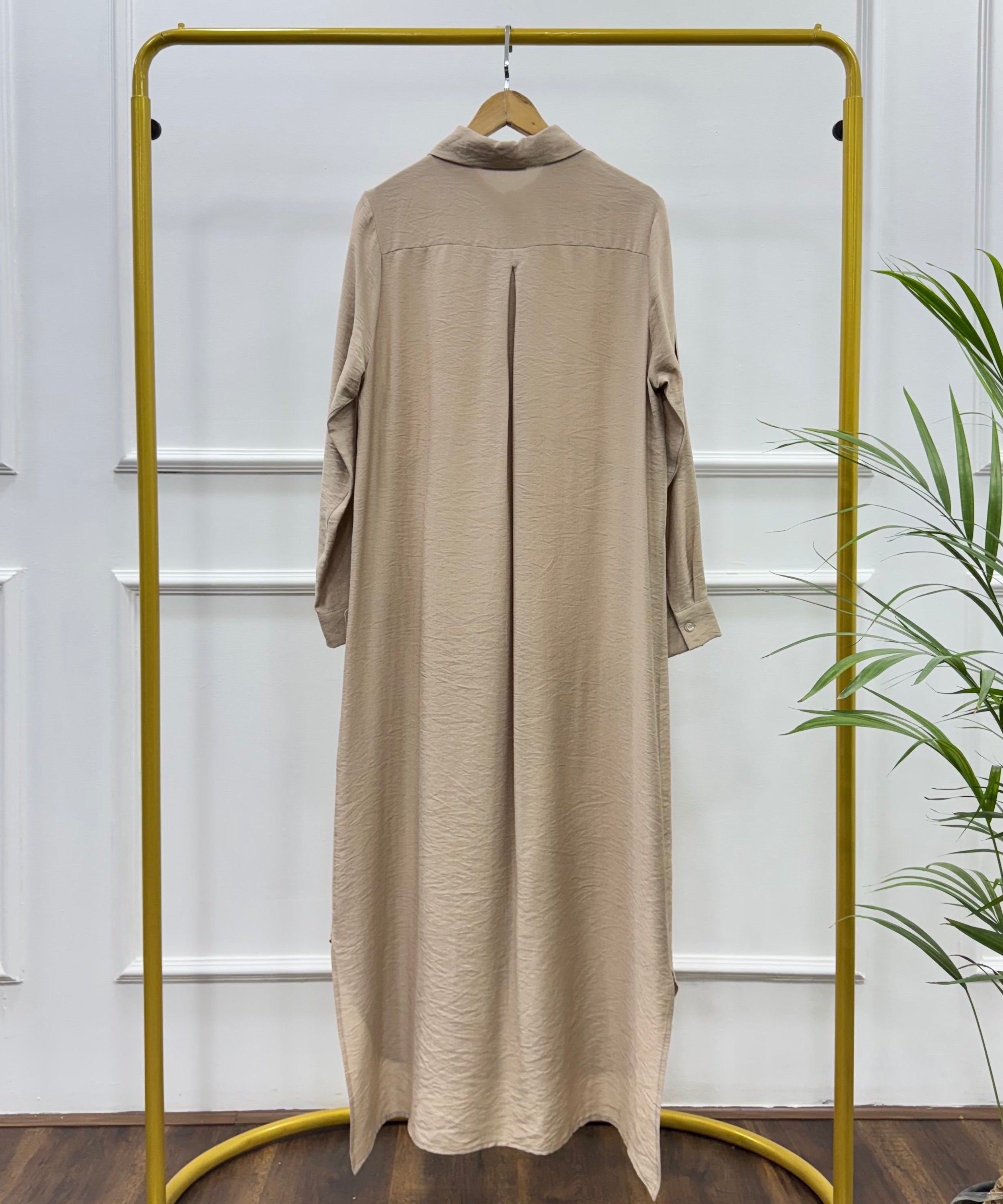 Versatile Long Tunic-Spanish Linen-Cafee
