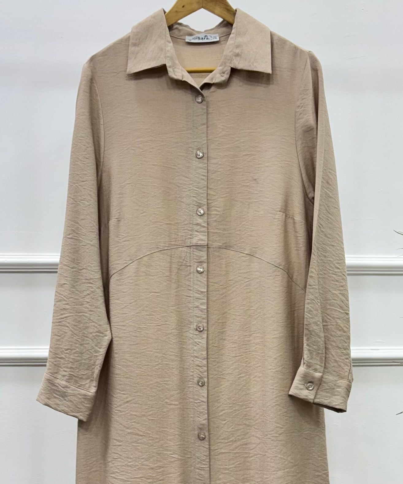 Versatile Long Tunic-Spanish Linen-Cafee